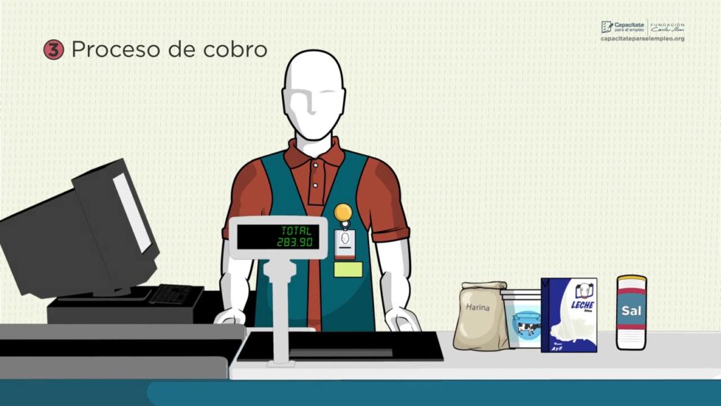 Curso gratis de cajero en tiendas y supermercados